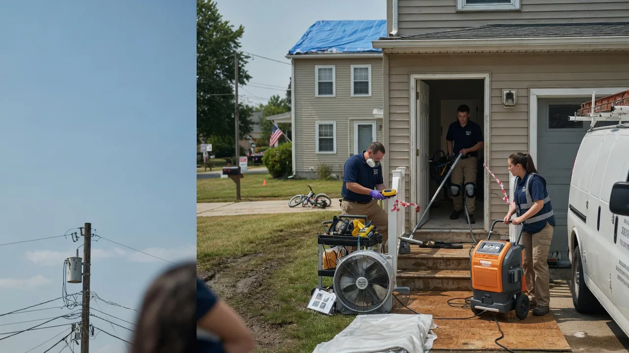 Water Damage Repair in Fountain, MI near me